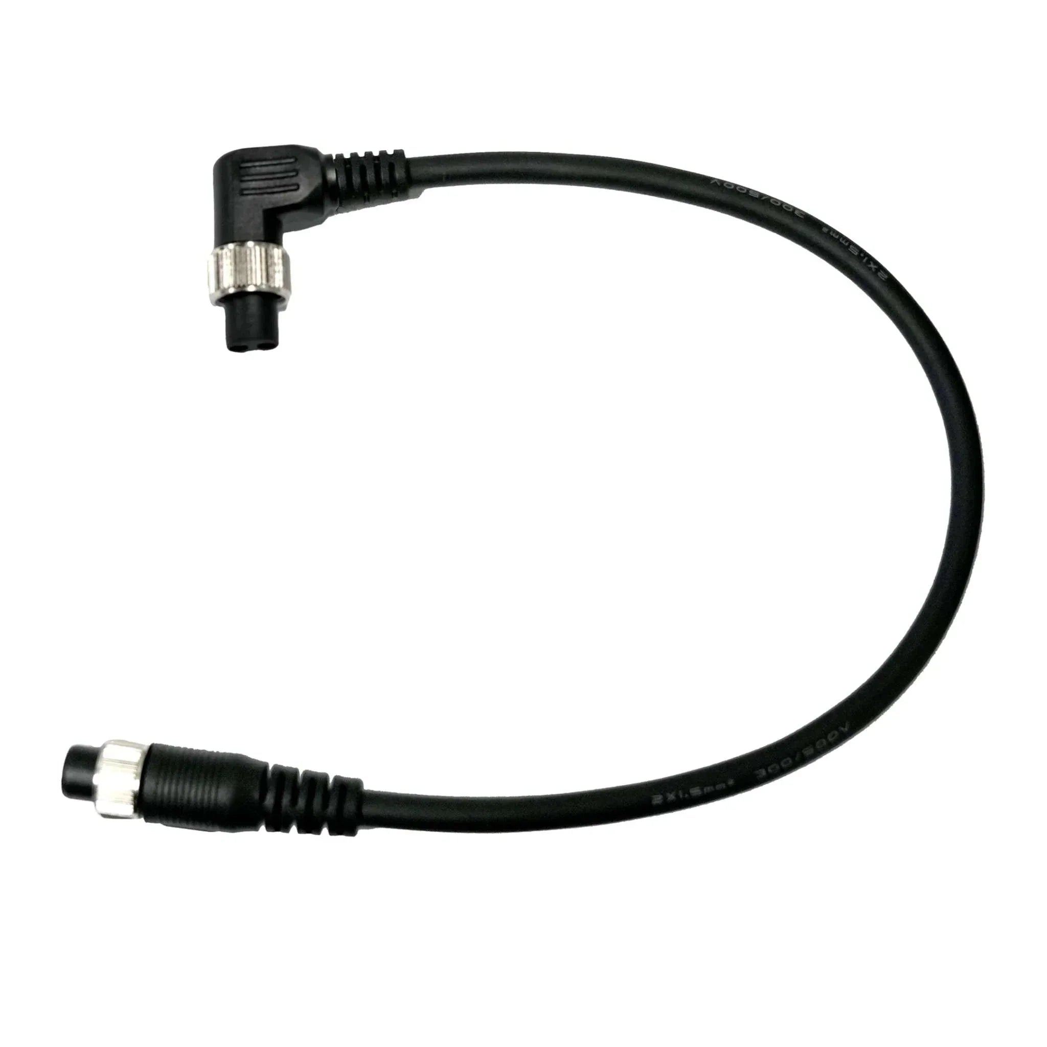 electric fishing reel wiring 2 Pakcs Power Cord copper tube housed welding connection guarantees constantly stable performance under severe condition 1.5M 2-Pin Portable Electric Fishing