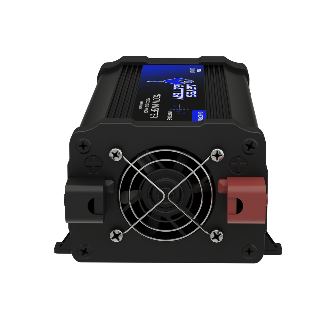 1500W marine inverter with pure sine wave technology and LCD display, designed for reliable power conversion in marine environments.