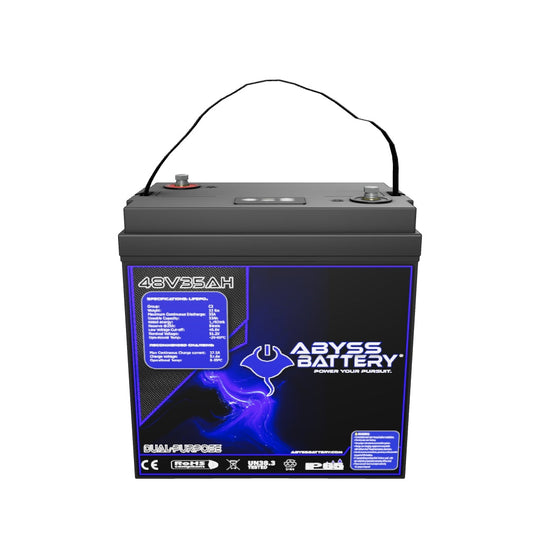 ABYSS® 48V 35Ah GC2 Lithium Golf Cart Battery