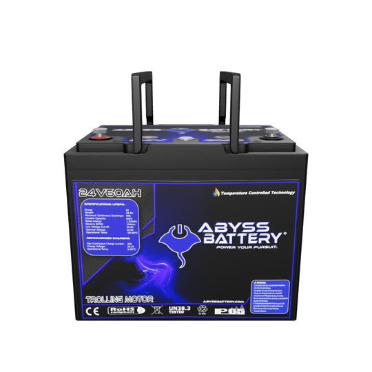 ABYSS® 24V 60Ah Lithium Trolling Motor Battery