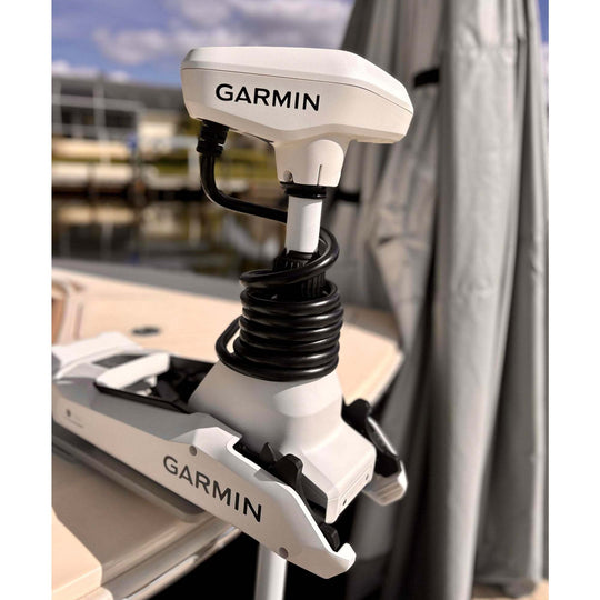 Sea Swivel heavy-duty swiveling mount for trolling motors on boat.