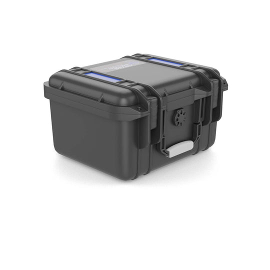 ABYSS® Waterproof Protector Case in black, rugged design, IP67 certified for extreme conditions.