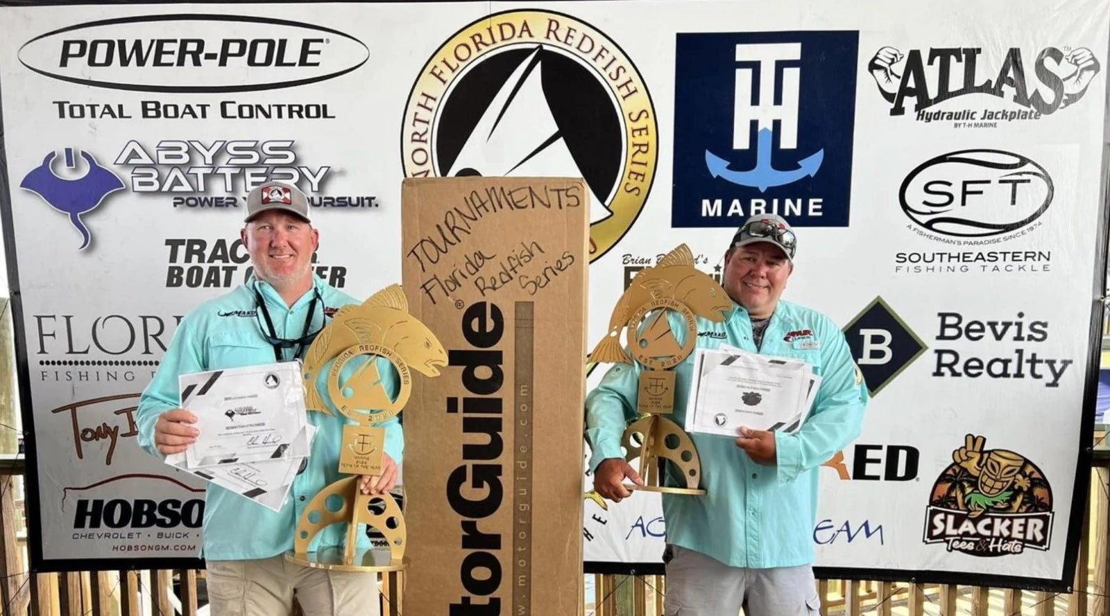 Florida Redfish Series Championship: Saltwater Connection Charters' Captain Josh Carlton and Shawn Weathers Take 1st Place