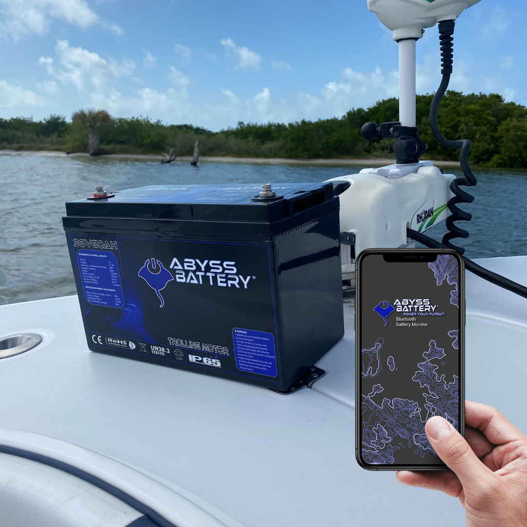 Bluetooth Lithium Marine Battery Monitor | Abyss Battery