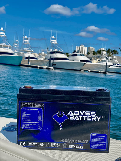 12V Dual Purpose Lithium Marine Batteries 
