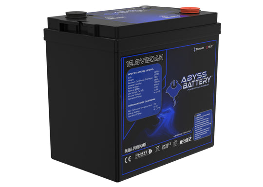 ABYSS® 12V 150Ah Dual Purpose Lithium Marine Battery