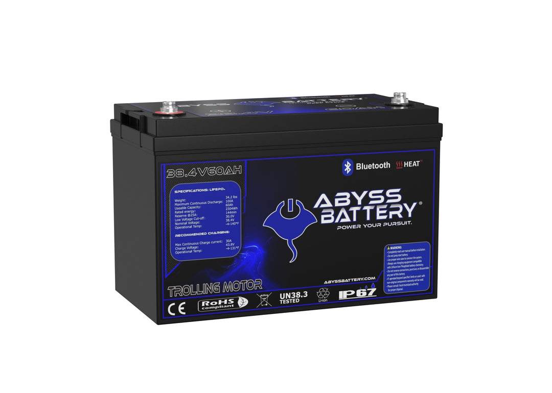 ABYSS® 36V 60Ah Lithium Trolling Motor Battery