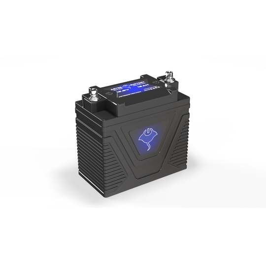 ABYSS 12V 12Ah Power Sport Lithium battery for jet skis, motorcycles, ATVs, and kayak electronics with lightweight, marine-grade durability and dual-purpose starting and power delivery