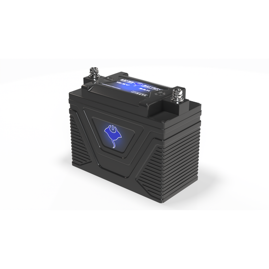 Compact ABYSS 12V 3Ah Power Sport Lithium battery with 192A CCA, IP67 waterproof for jet skis, motorcycles, and kayak electronics