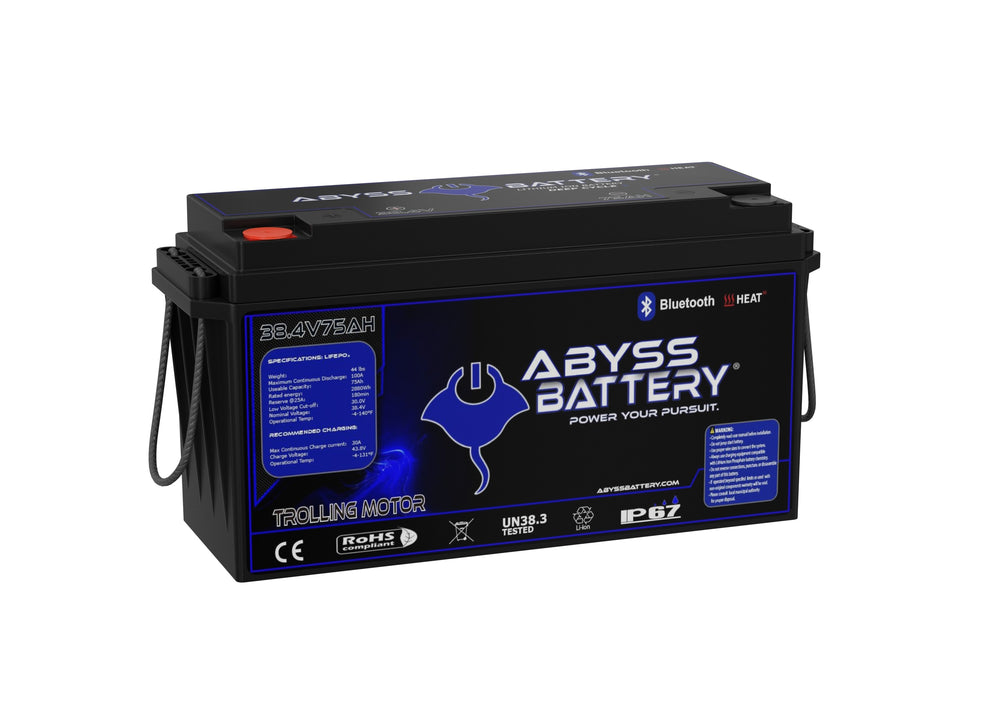 ABYSS® 36V 75Ah Lithium Trolling Motor Battery