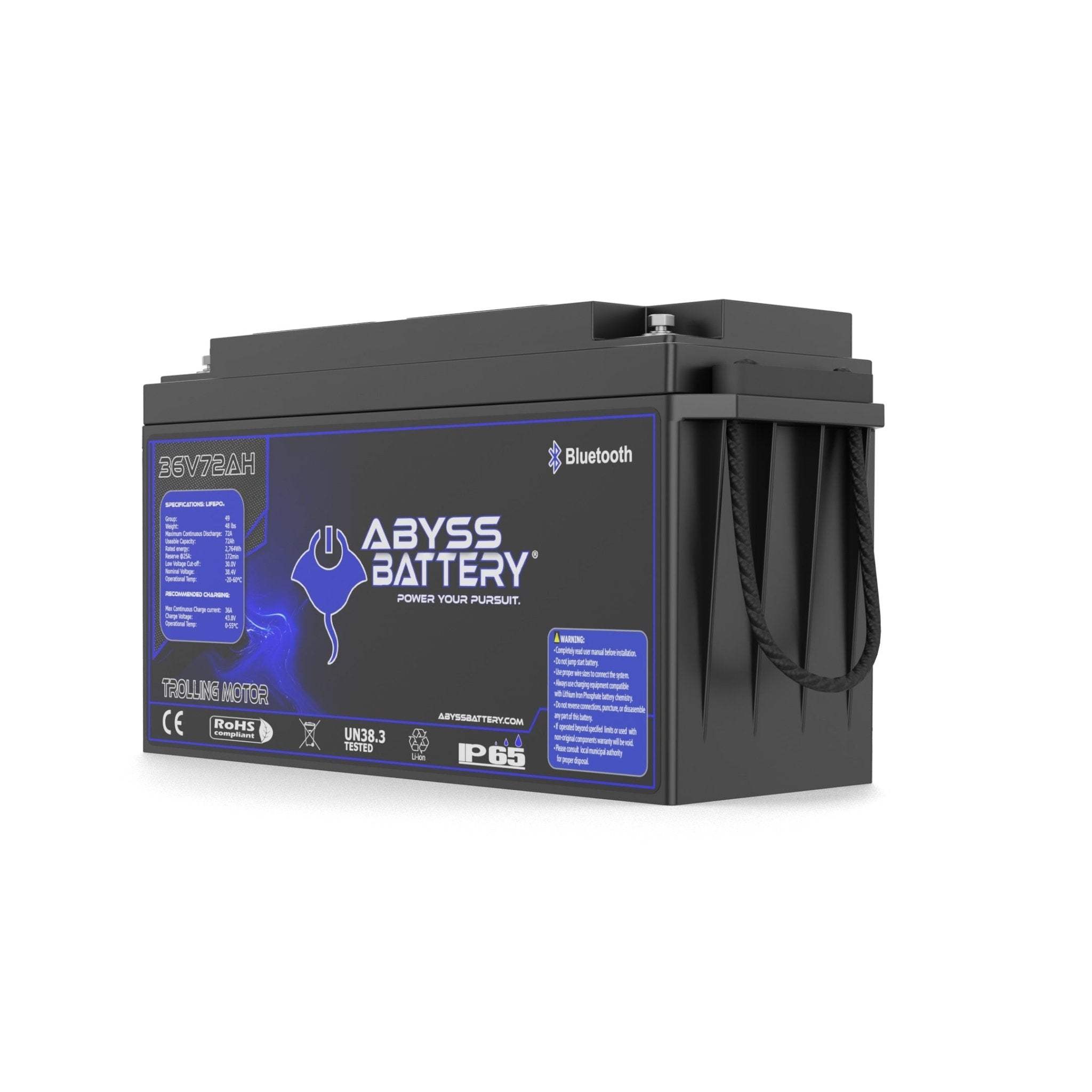 36V 75Ah Lithium Trolling Motor Battery | ABYSS BATTERY® – Abyss