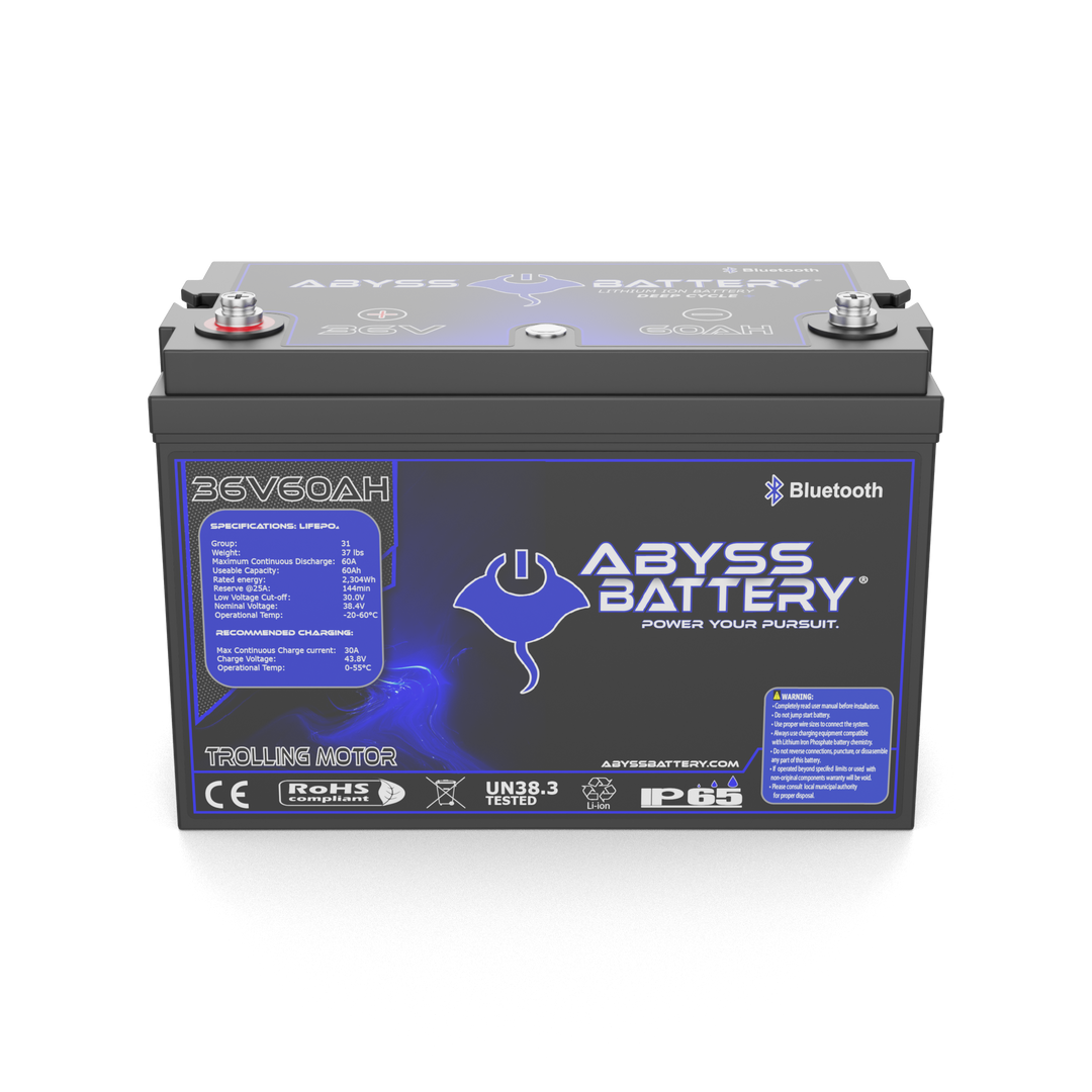 ABYSS® 36V 60Ah Lithium Trolling Motor Battery