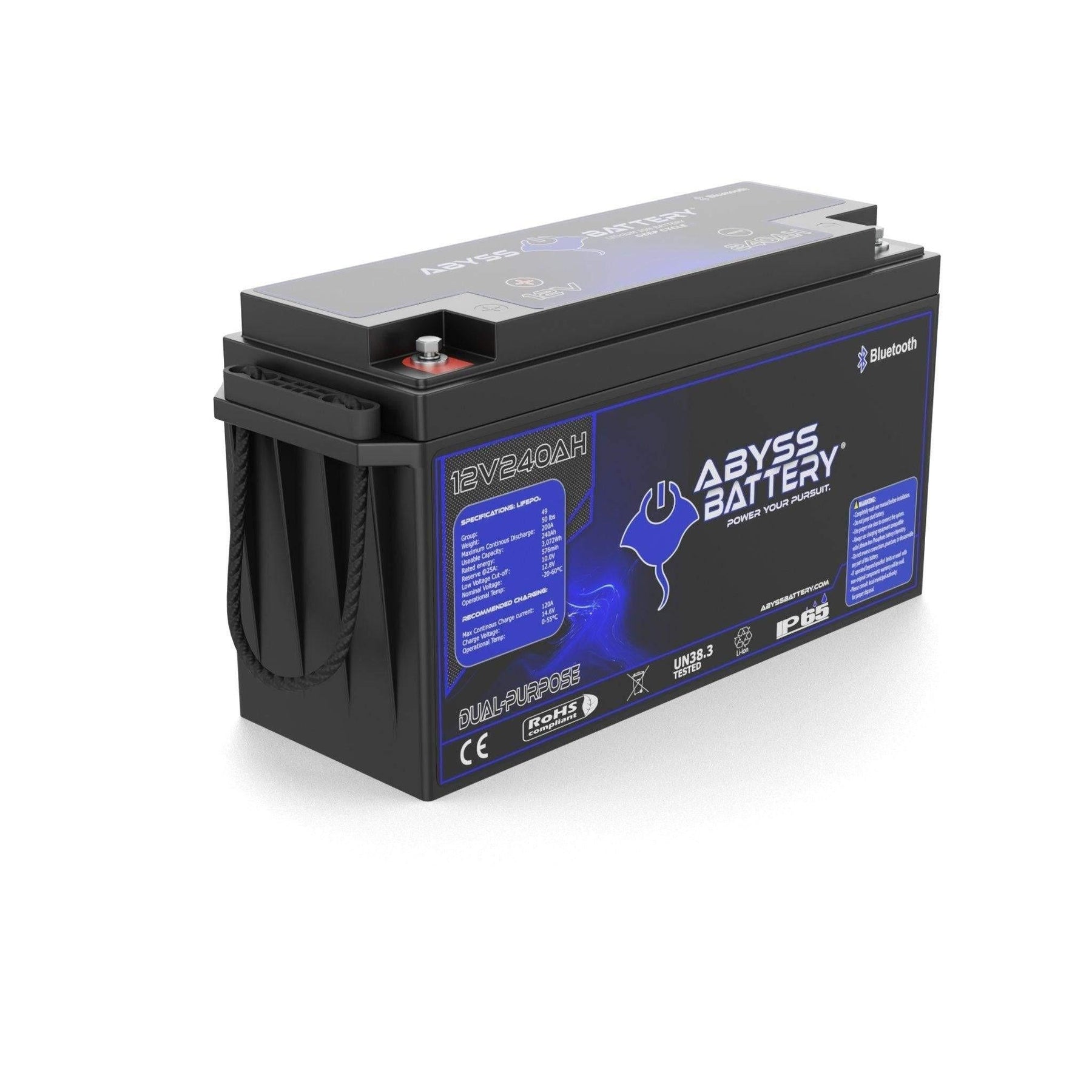 12V 240Ah Dual Purpose Lithium Marine Battery | ABYSS®